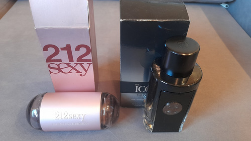 Frasco De Perfume Vacio Carolina Herrera 212 Sexy 60ml Rosa Chicle (Usado)