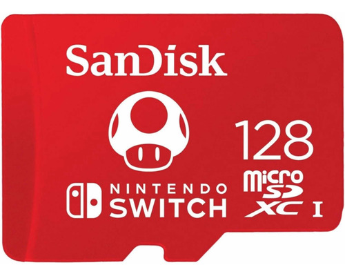 Sandisk 128 Gb - Microsd - Nintendo Switch Mario Bros