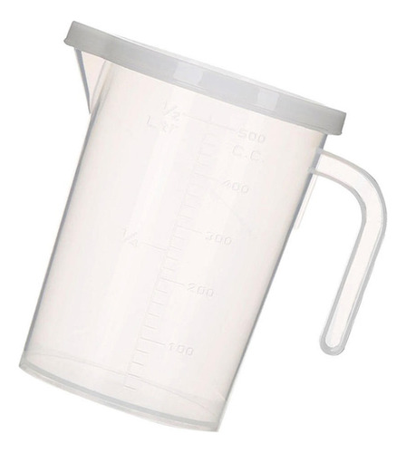 Para Vaso De Precipitados De Plástico Con Asa 500 Ml