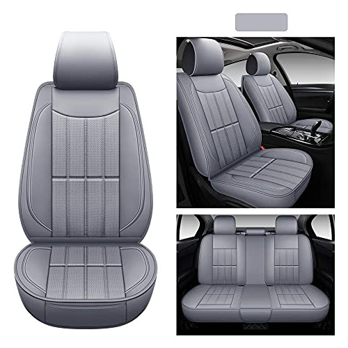 Aoog Leather Car Seat Covers, Leatherette Automotive Vehicle