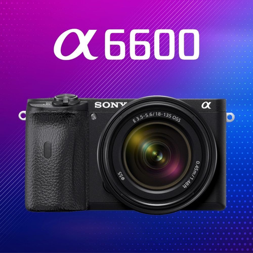 Sony Alpha A6600 + 18-135mm Kit - Inteldeals