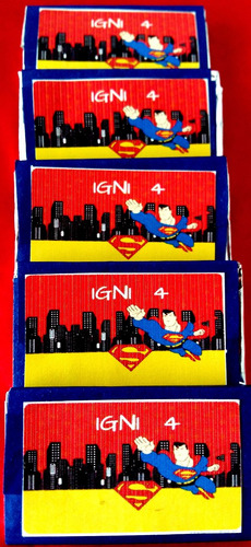 Candy Bar Superman - Superhéroes !! 10 Chicos/70 Golosinas