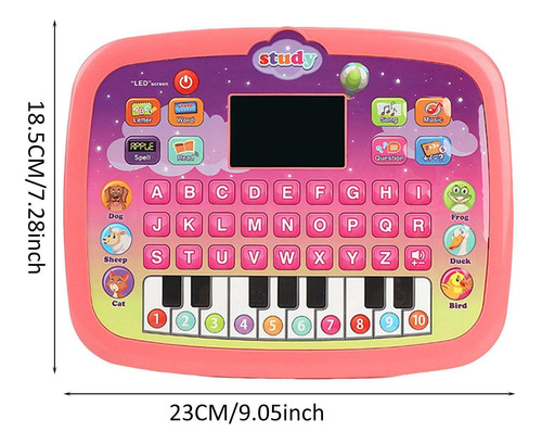 Tablet Portátil De Juguete Portátil Para Niños Aprendizaje P