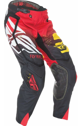 Fly Racing Evolution Code 2.0 Pants Black/red/yellow