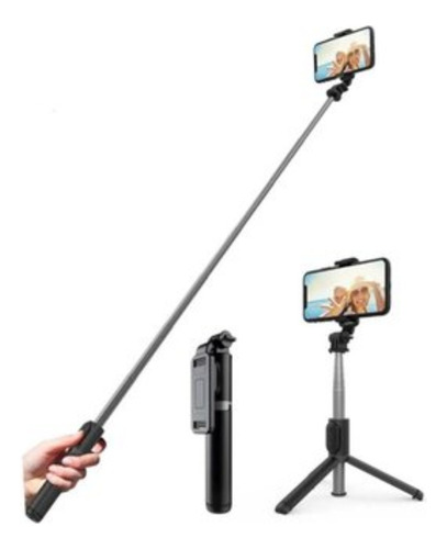 Selfie Stick 3 En 1 Tripode Control Bluetooth
