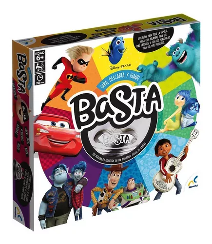 Juego De Mesa Basta Deluxe Pixar Mod.jca-1382 Novelty®