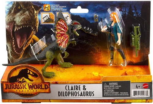 Jurassic World - Humano + Dino Jw3 Hdx46-gwm28
