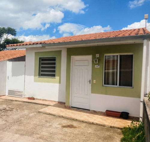 Casa A Venda Em Sorocaba - Condomínio Fechado 3 Dormitórios Com Suíte, Área Gourmet E Escritório - Com Instalação Para Ar Condicionado- Rua Tranquila - Portaria 24h - 2 Vagas De Garagem