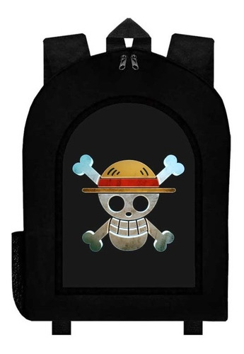 Mochila Negra One Piece A342