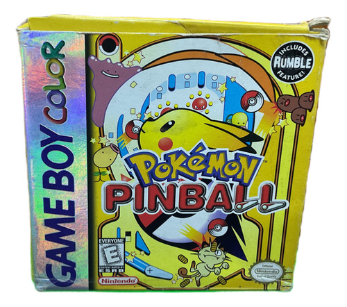 Pokemon Pinball Game Boy Color S/manual (Reacondicionado)