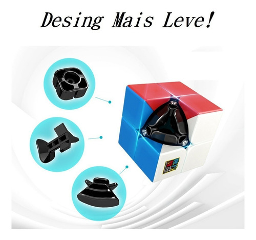 Cubo Mágico 2x2 Moyu Meilong 2 Professional