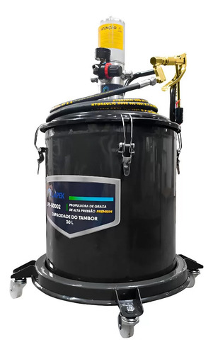 Propulsora Graxa Pneumatica Carrinho 30kg Lpk-50002 Lapek
