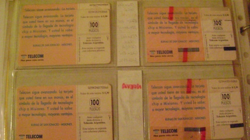 Tarjeta Telefonic Coleccion Telecom Provincia Misiones Nva (Usado)