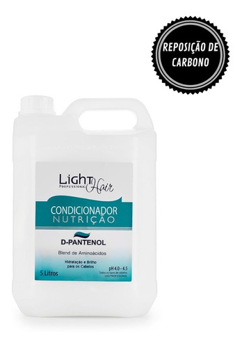 Condicionador D-pantenol Nutrição Light Hair 5l