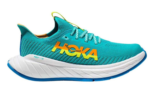 Tenis Running Hoka Carbon X 3 Verde Hombre 1123192cepr