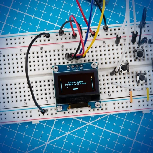 Módulo De Pantalla Oled Elegoo De 0.96 Pulgadas Para Arduino