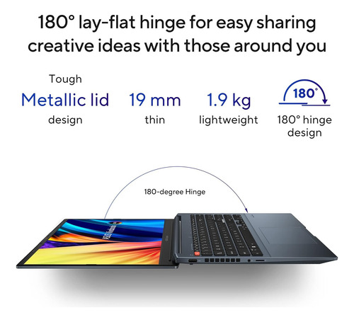 Asus Vivobook Pro 16 Ci7-13700h 24gb Ram 1tb Ssd Rtx4050 6gb