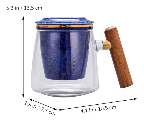 1 Juego De Tazas De Té Antideslizantes Para Leche, Tazas De