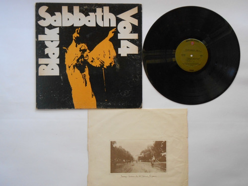 Lp Vinilo Black Sabbath Vol 4 Primera Edicion  Usa 1972