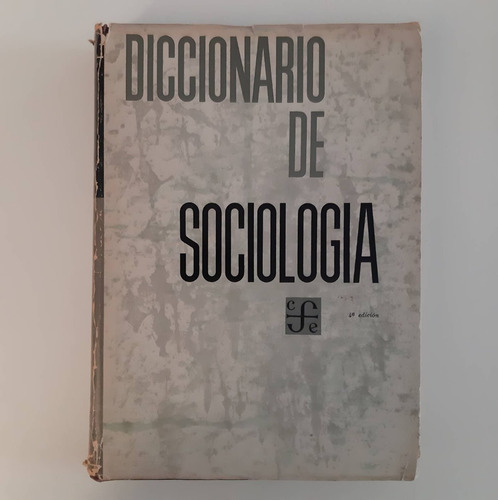 Diccionario De Sociología - Henry Pratt Fairchild
