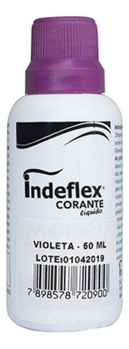 Corante Indeflex Violeta 50ml - Kit C/12 Unidades