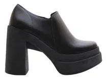 Comprar Zapatos Plataforma Dama Mujer Taco Alto Comodos 740 Carg