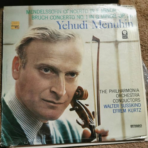 Disco Lp:yehudi Menuhin- Bruch