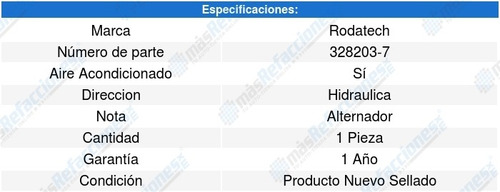 Banda Accesorios Audi A6 2.8l V6 98-01 Rodatech 5651669