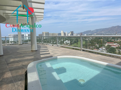 Cad Mayan View 1 1001. Departamento Esquinero Con Roof Garden Y Jacuzzi: Lujo Total En Playa Diamante