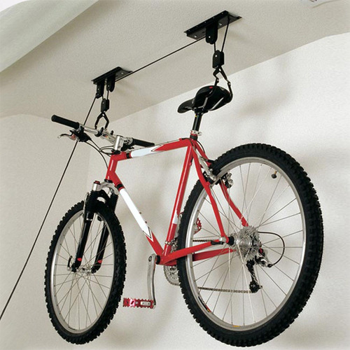 Imagen 8 de 10 de Soporte Porta Bicicleta Para Colgar Gancho Reforzado Techo