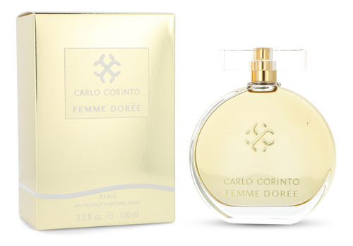 Carlo Corinto Femme Doree 100ml Edt Spray