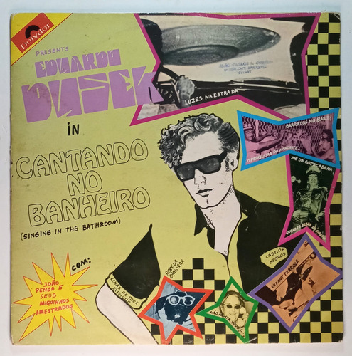 Lp Eduardo Dusek - Cantando No Banheiro (Usado)