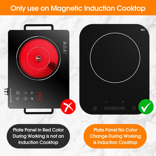 Tapete De Silicone Termocrômico Para Cooktops De Indução