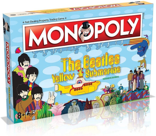 Monopoly / Monopolio The Beatles Yellow Submarine. En Inglés