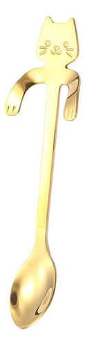 3 Cuchara De Acero Inoxidable, Cuchara Para Té Y Dorado