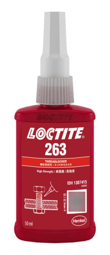 Loctite 263 Traba Perno Rojo 50ml