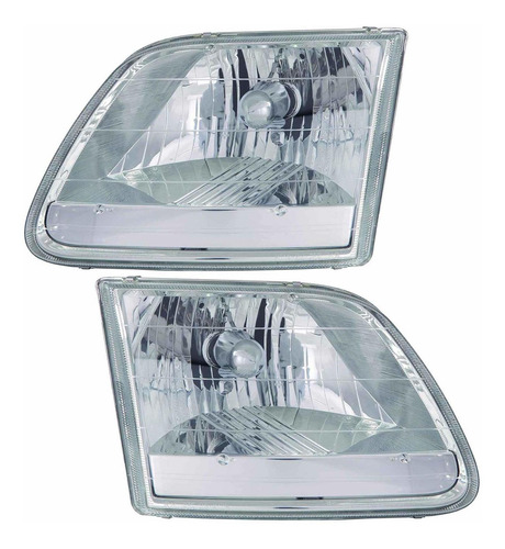 Faros Para Ford F 150 Xl/xlt/lariat/stx/king Ranch  Fr6f