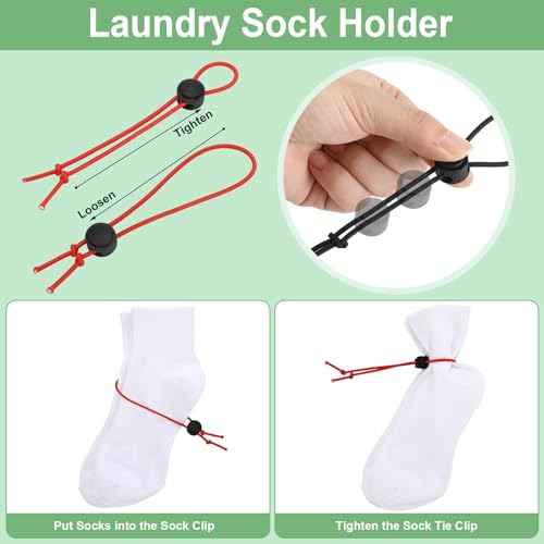 50 Clips Para Calcetines Para Asegurar Tus Calcetines En La