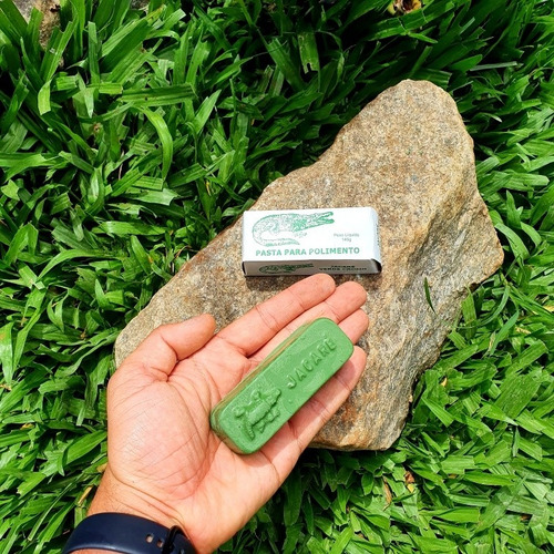 Imagem 10 de 10 de Kit Afiação Faca Strop Couro, Pedra Carborundum, Pasta Polir