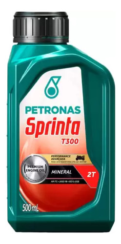 Óleo De Motor 2tempos Petronas Sprinta T300 500ml