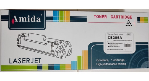 Toner Ce285a (85a) Negro Compatible / Alternativo