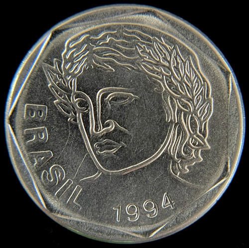 Brasil, 25 Centavos, 1994. Sin Circular