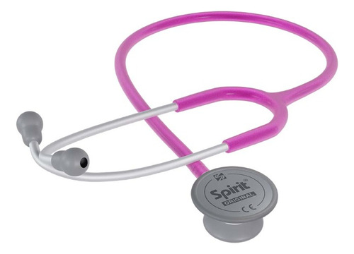Estetoscópio Pro Lite Pink Magenta Perolizado Spirit