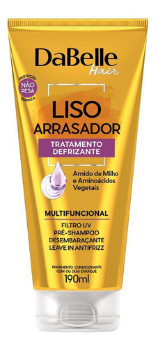 Dabelle Óleo Creme Leave-in Defrizante Liso Arrasador 190ml