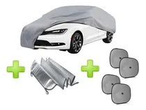 Comprar Funda Lona Cubre Auto Impermeable Talle S + Pack Parasol X5