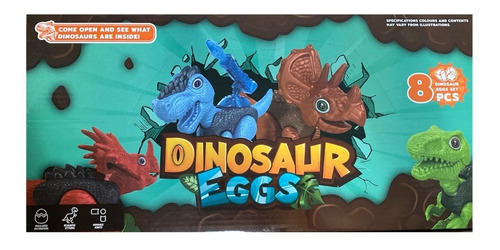Huevos Sorpresa Dinosaurios Armable 