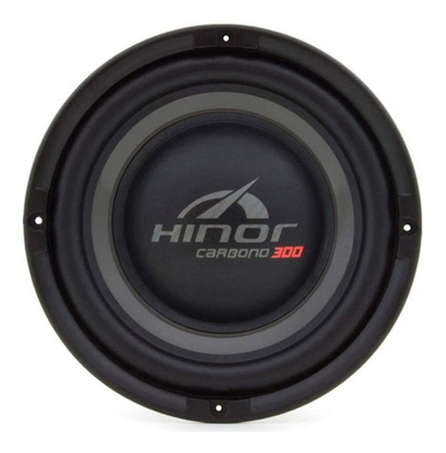 Alto Falante Subwoofer Hinor 8 Polegadas Carbono 300 4 Ohms