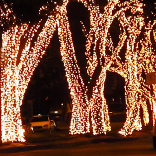 Imagem 8 de 9 de Cordão 300 Leds Prova D'água Branco Quente 30 Metros Bivolt