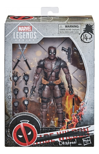 Figura Marvel Legends Series Deadpool Filme 2 Hasbro F0210