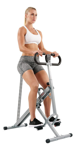 Sunny Health & Fitness Squat Assist Row-n-ride Trainer Para